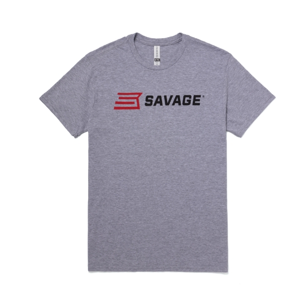 Heather Grey Logo Tee