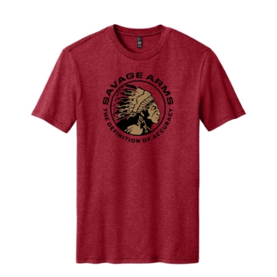 Savage Arms Vintage Tee Red Fleck Savage Arms Vintage Tee Red Fleck